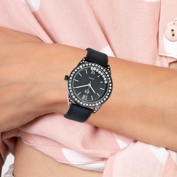 Elegant Elly horloge versierd met fonkelend SC kristal