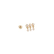 PDPAOLA Piercing - Sol - en argent doré