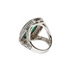 Bague 'Zafiro' Malachite 15,70ct et Argent Massif 925/1000 - vue V3