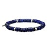 Bracelet Chakra Perles Heishi Lapis Lazuli-XS-14cm - vue V1