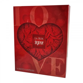 SC Crystal verrassingsgeschenkverpakking - 13 juwelen + 1 horloge