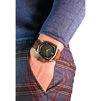 Green Spectra - Cuir Alligator Noce