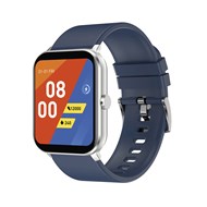 Montre connectée Smarty 2.0 - Bracelet en silicone - Alerte de la fréquence cardiaque, Appels Bluetooth, Chronographe, Effet lampe torche