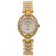 Montre Femme Métal Doré Strass GIORGIO