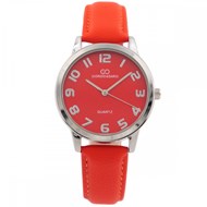 Délicate Montre Femme Rouge Orange GIORGIO