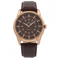 Montre pour Homme au Bracelet Chocolat GIORGIO