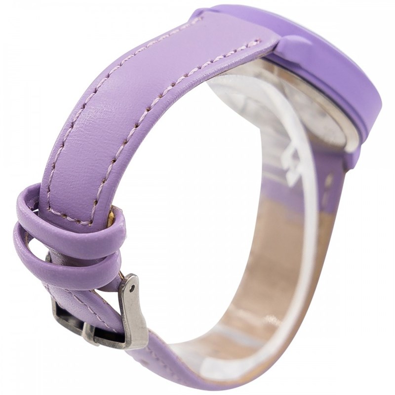 Montre Femme CHTIME bracelet Cuir Violet - vue 3
