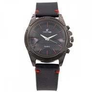 Montre Homme CHTIME bracelet Cuir Noir