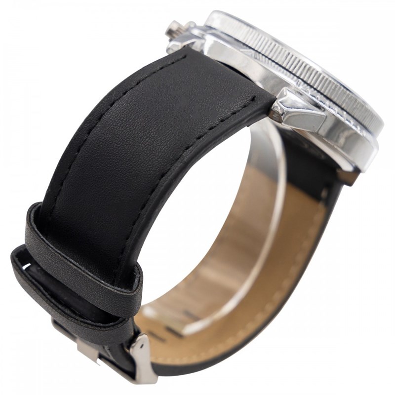 Montre Homme CHTIME bracelet Cuir Noir - vue 3