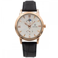 Montre Homme CHTIME bracelet Cuir Noir
