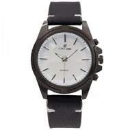 Montre Homme CHTIME bracelet Cuir Noir