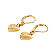 LCS01041.110.BO - Boucles d'oreilles femme dormeuse coeur Lee Cooper