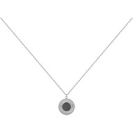 Collier mono-motif Jade en Acier 316L