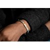 Bracelet souple multi-motifs Ismaël en Acier 316L - vue V3