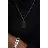 Collier mono-motif Léonce en Acier 316L - vue V2