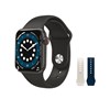 Montre connectée homme Lee Cooper - 3 Bracelets silicone - Appel bluetooth - Notifications - Podomètre - Suivie des calories - vue V1