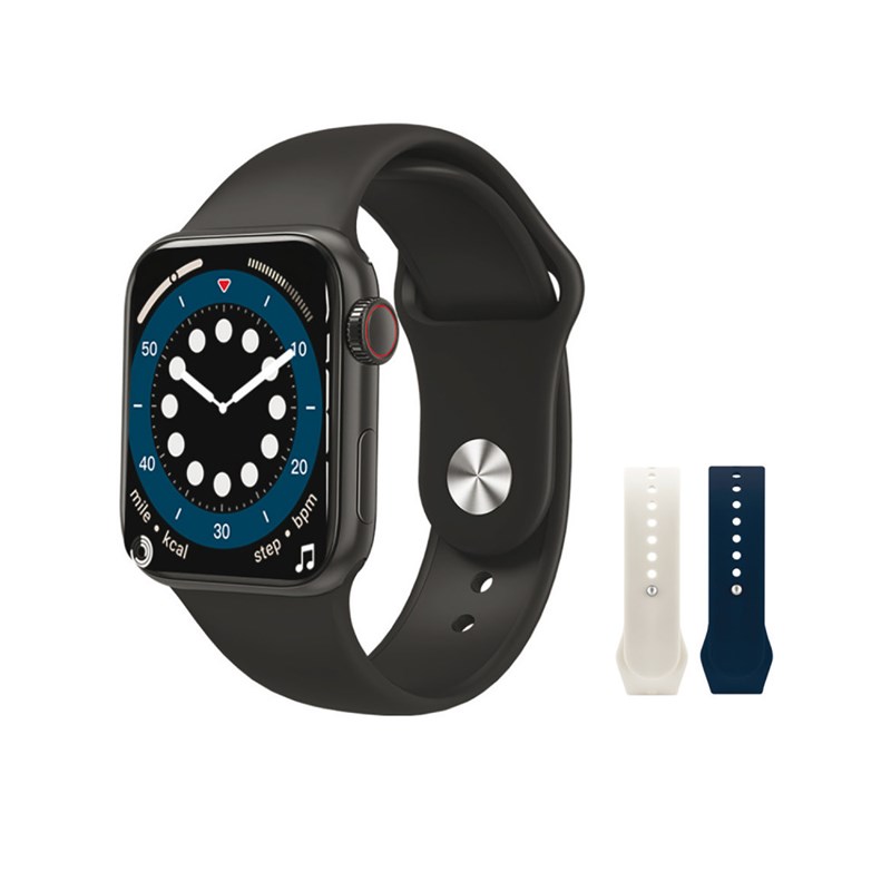 Montre connectée homme Lee Cooper - 3 Bracelets silicone - Appel bluetooth - Notifications - Podomètre - Suivie des calories