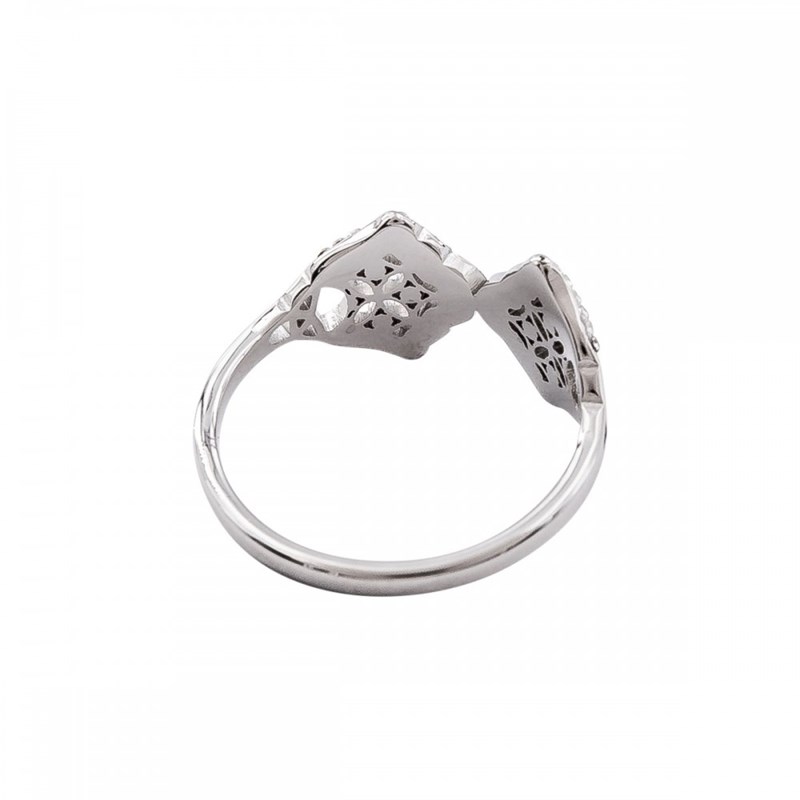 Bague pour Femme Acier Ornée avec Zirconium - vue 3