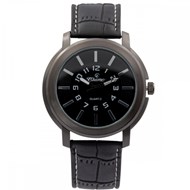 Montre Homme CHTIME bracelet Cuir Noir