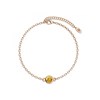 Bracelet Birth Stone  - Or Rosé et Jaune - vue V1