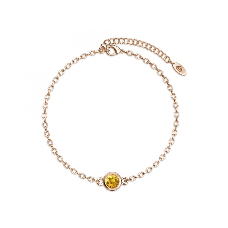Bracelet Birth Stone  - Or Rosé et Jaune