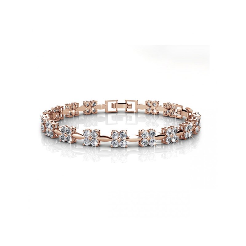 Bracelet Sweet - Or Rosé et Cristal