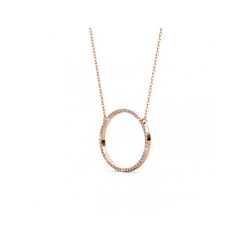 Collier Olina - Or Rosé et Cristal