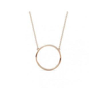 Collier Olina - Or Rosé et Cristal
