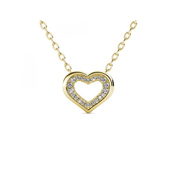 Collier Zeal - Doré et Cristal