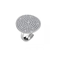 Bague Melody - Argenté et Cristal