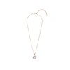 Pendentif Circlet Pearl  - Argenté et Cristal - vue V2