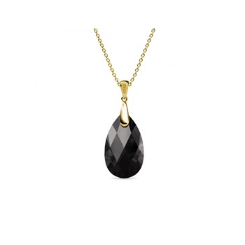 Pendentifs Raindrop - Doré et Noir