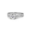 Bague Silver Light - Argenté et Cristal - vue V3