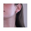 Parure Classy : Or Rosé et Cristal - vue V4