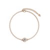 Parure Moon - Or Rosé et Cristal - vue V3