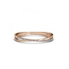 Parure et Coffret Criss - Or Rosé et Cristal - vue V3
