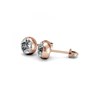 Parure Moon - Or Rose et Cristal - vue V3