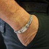 Bracelet Homme Argent Torsade - vue V2