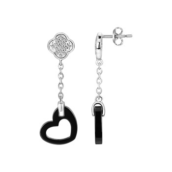 Boucles d'oreilles pendantes en Argent
