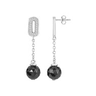 Boucles d'oreilles pendantes en Argent