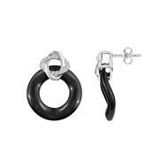 Boucles d'oreilles clous en Argent