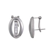 Boucles d'oreilles pendantes en Acier