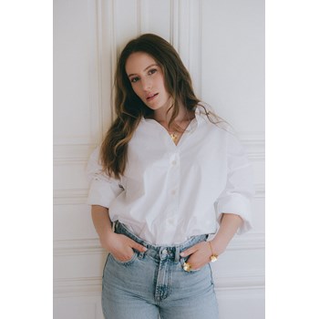 bracelet fleur doré à l'or fin - ORPHÉE