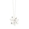 sautoir fleur plaqué argent - CHLORIS - vue V1