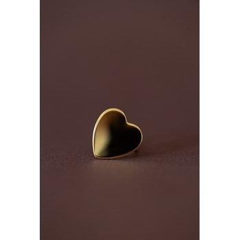 bague coeur doré à l'or fin - APHRODITE