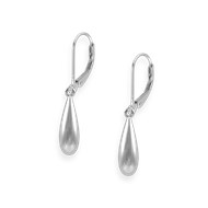 Boucles d'oreilles en argent 925 rhodié