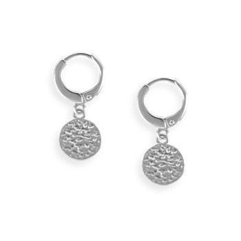 Oorbellen in gerhodineerd 925 sterlingzilver