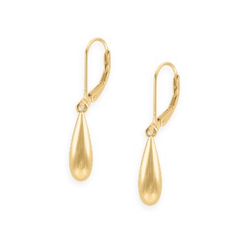Gold-plated earrings