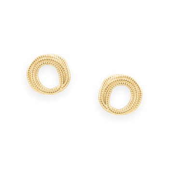 Gold-plated earrings