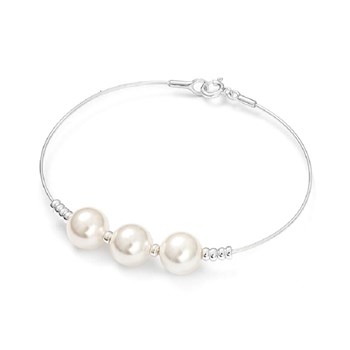 Bracelet rigide 3 Perles